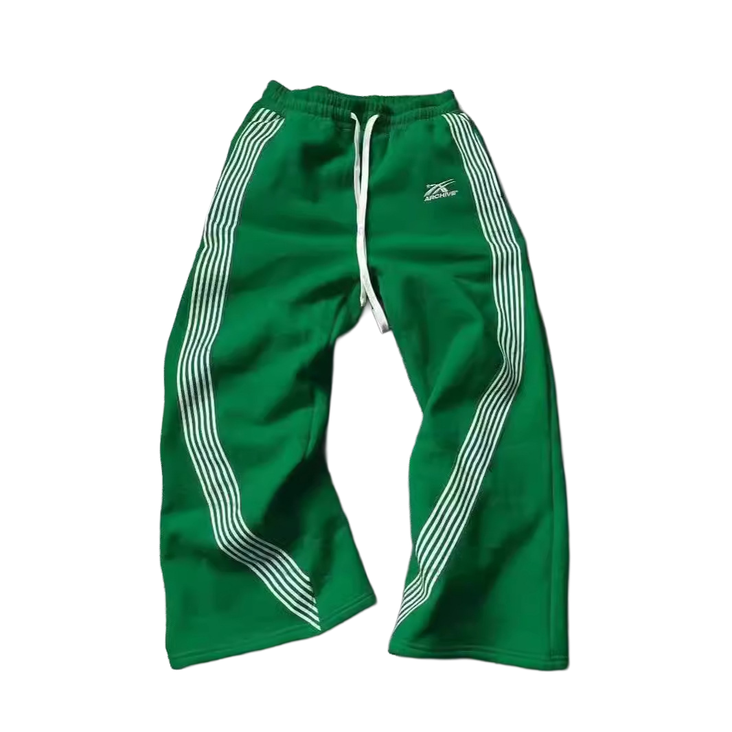 Green Archive Baggy Sweatpants