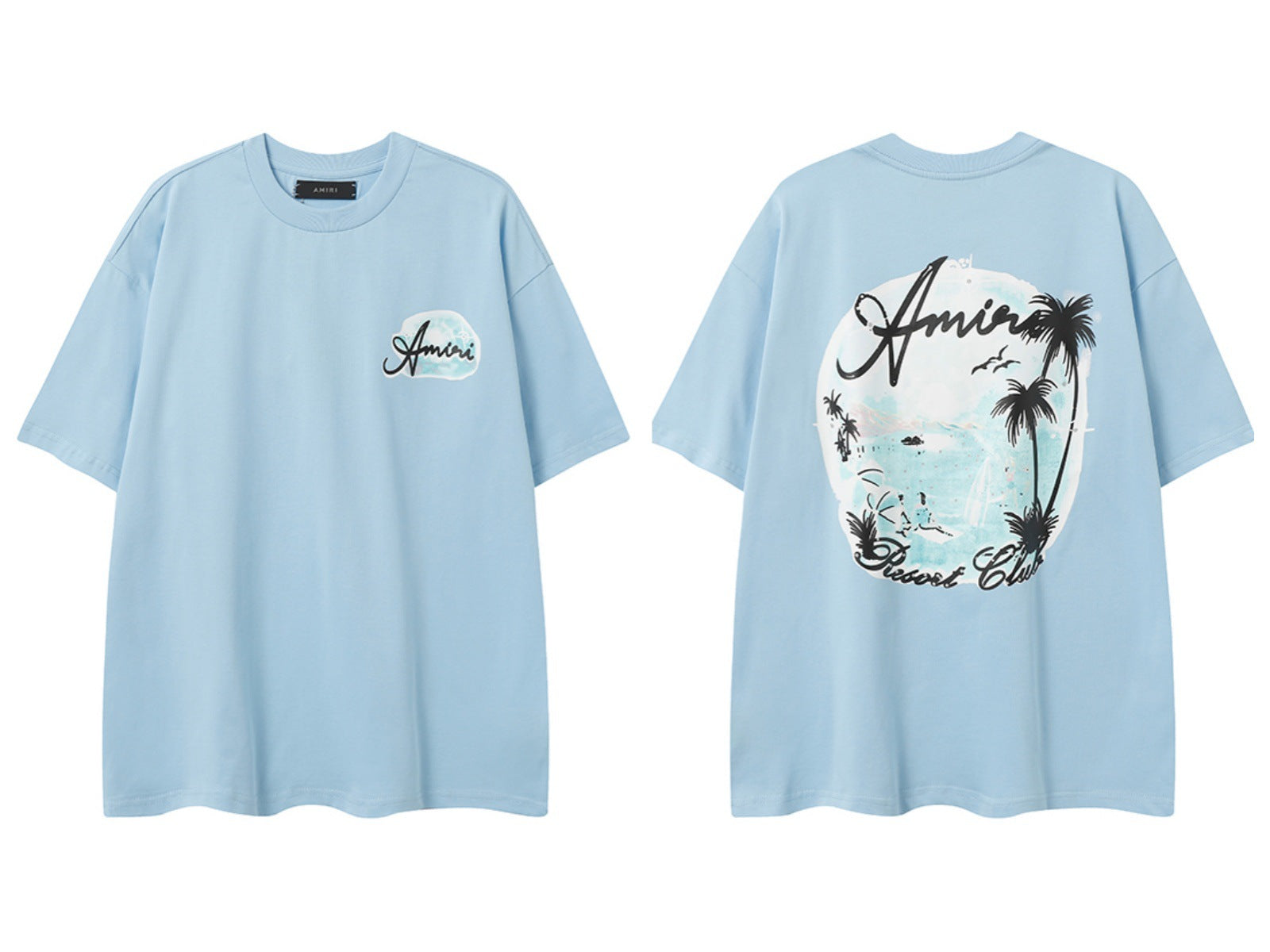 Amiri Blue Shirt