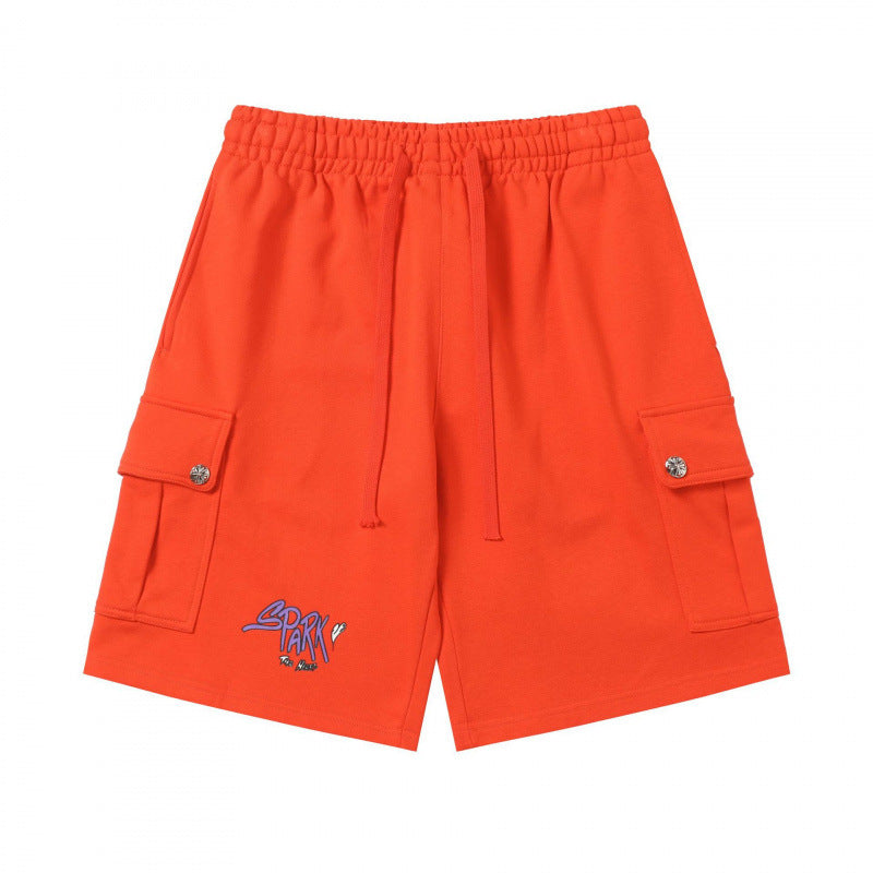 Chrome Hearts Orange Shorts