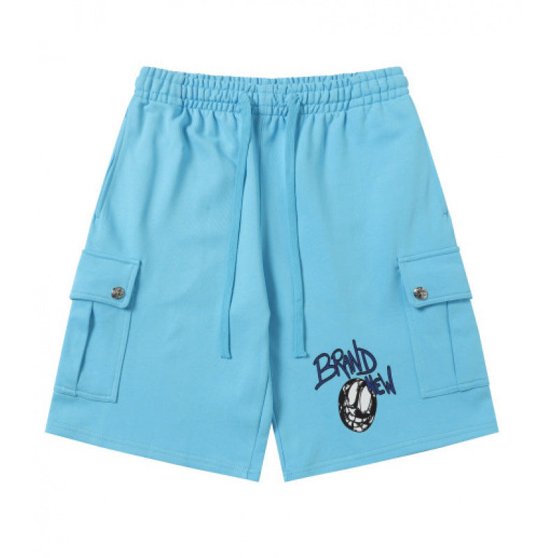 Chrome Hearts Blue Shorts