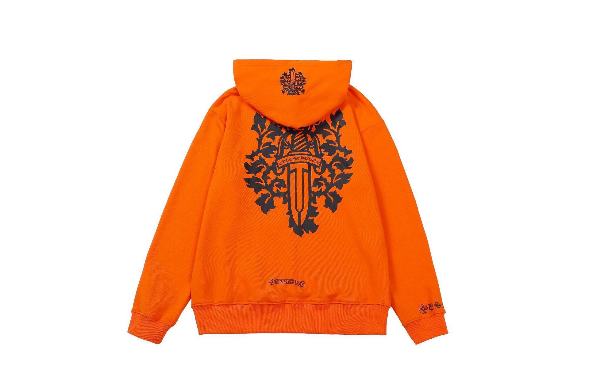 Chrome Hearts Orange Hoodie