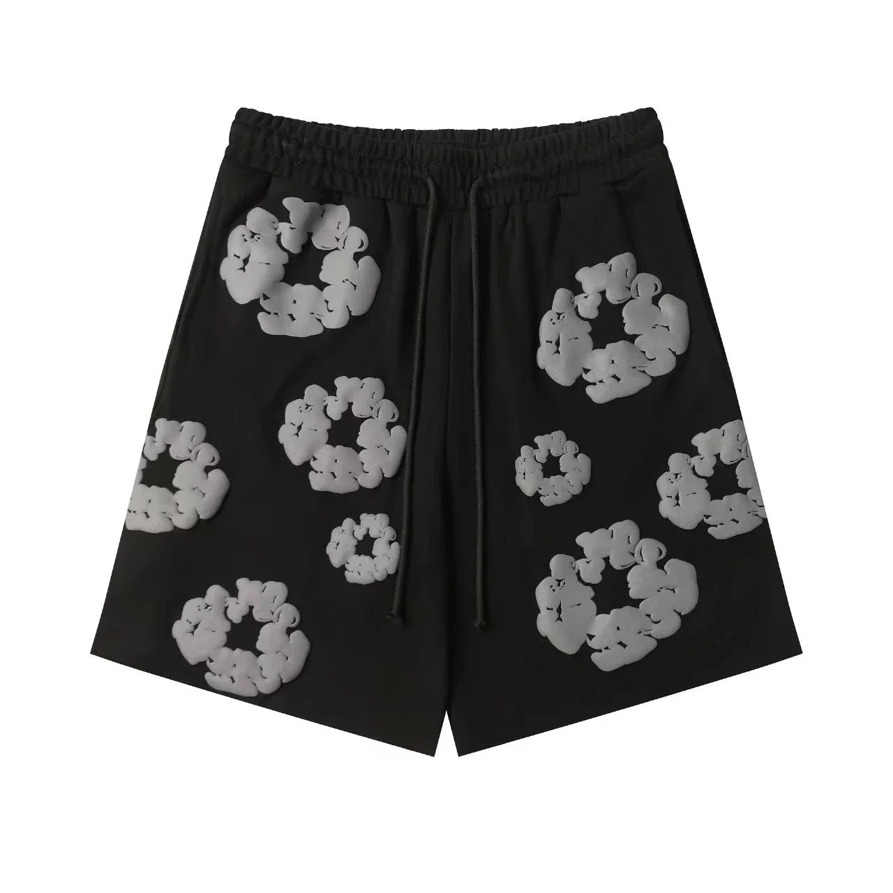 Denim Tears Black Monochrome Shorts
