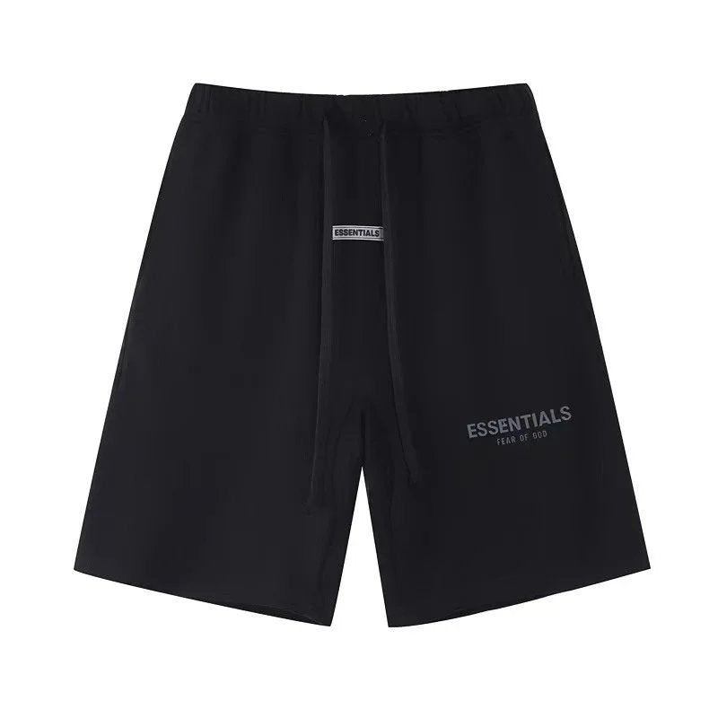 Essentials Black Shorts