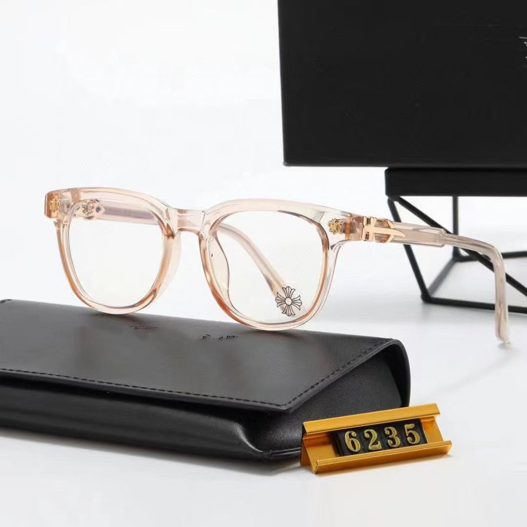 Rose Gold Chrome Hearts Glasses