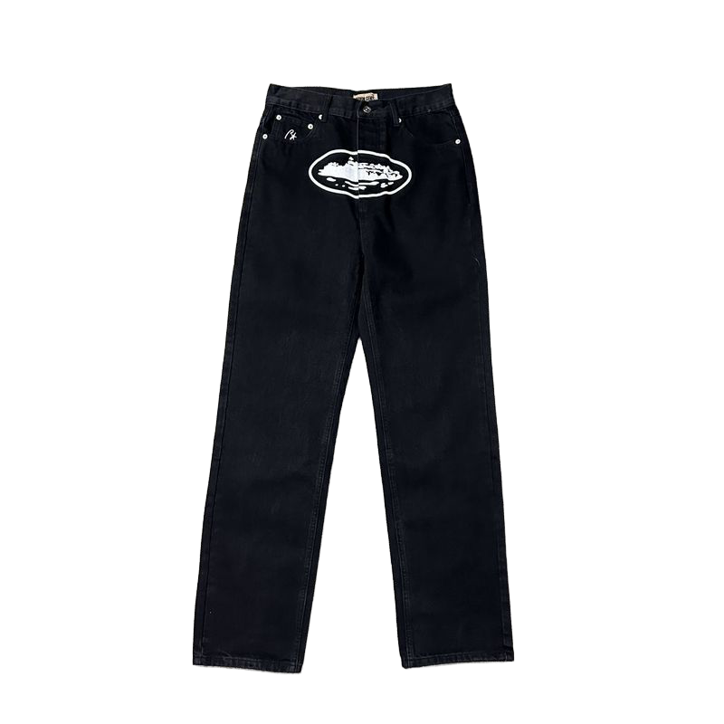 Corteiz Alcatraz Black Jeans