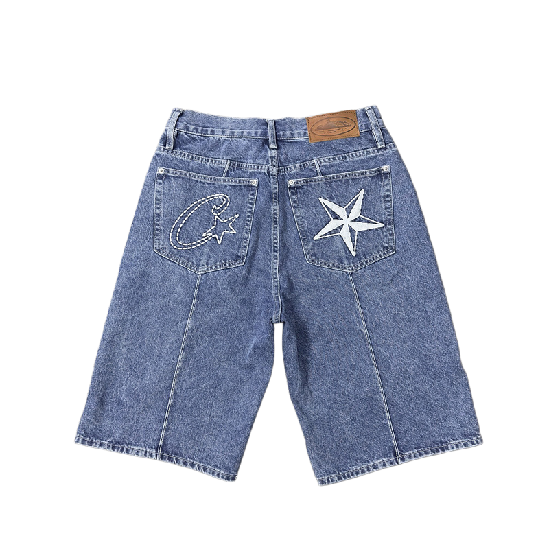 Corteiz Alcatraz Blue Jorts