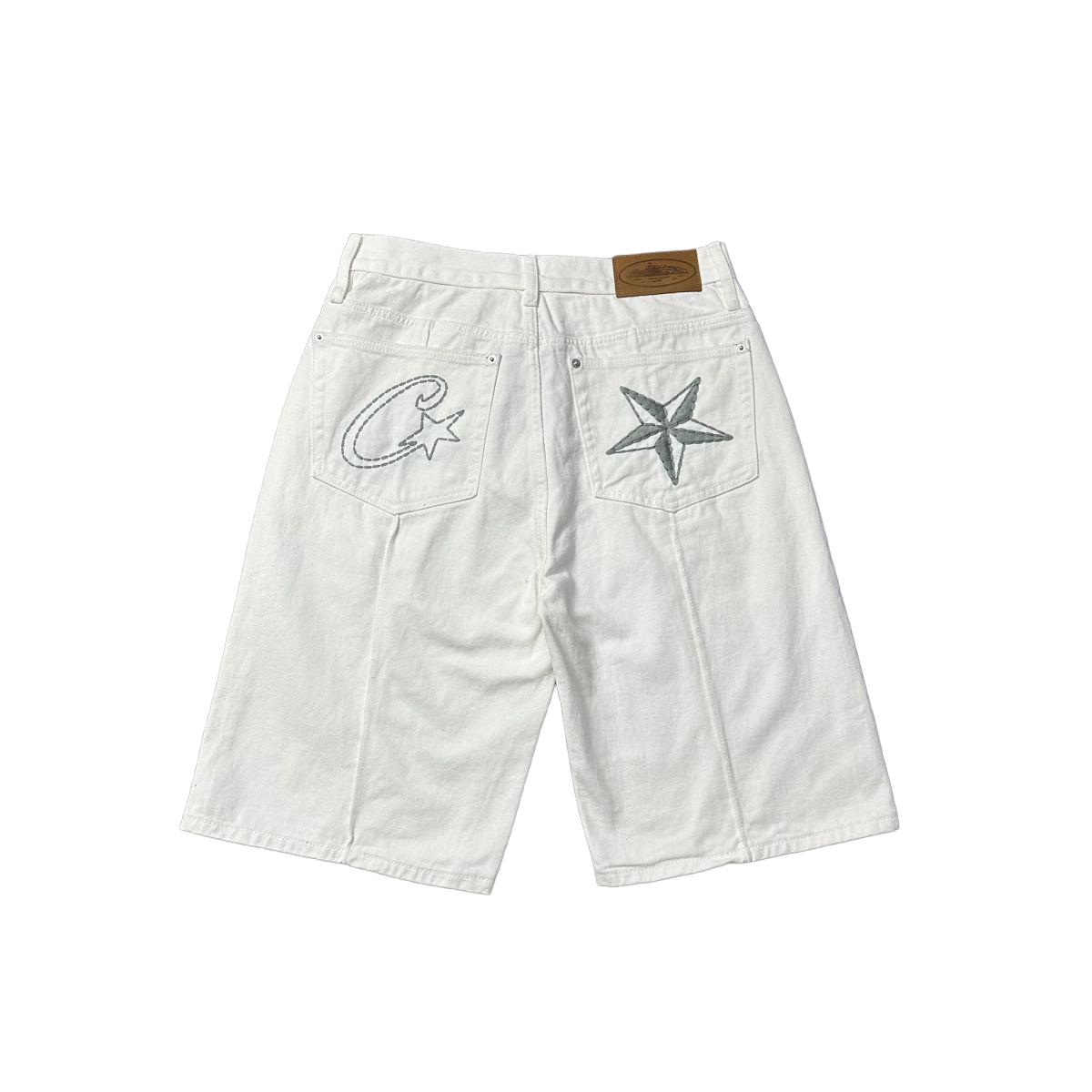 Corteiz Alcatraz White Jorts