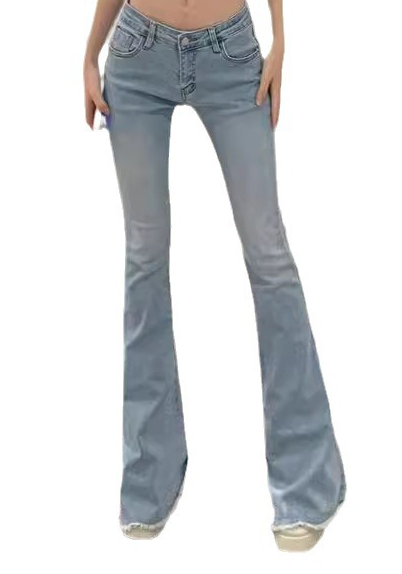 Low Rise Flared Women's Jeans