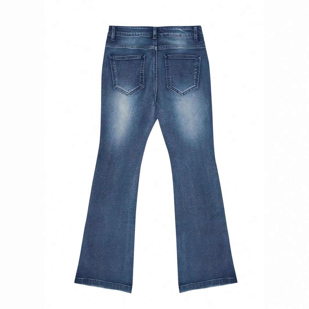 Low Rise Flared Women's Jeans