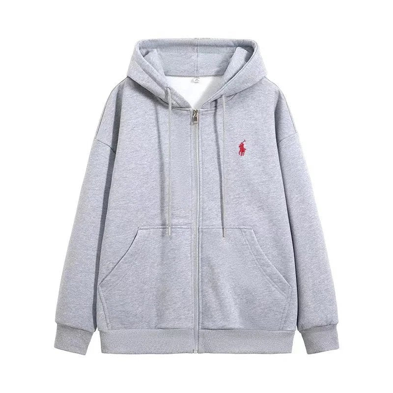 Ralph Lauren Grey Zip-Up