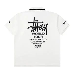 Stussy White Polo