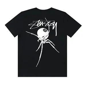 Stussy Black Spider Shirt