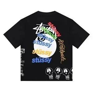 Stussy Black 8-Ball Shirt