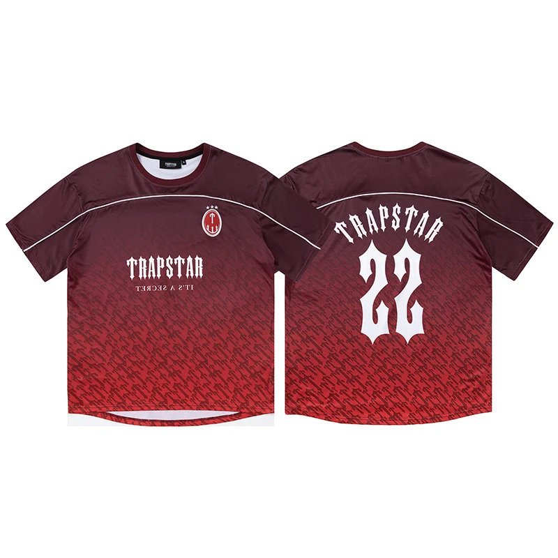 Trapstar Red Football Shirt
