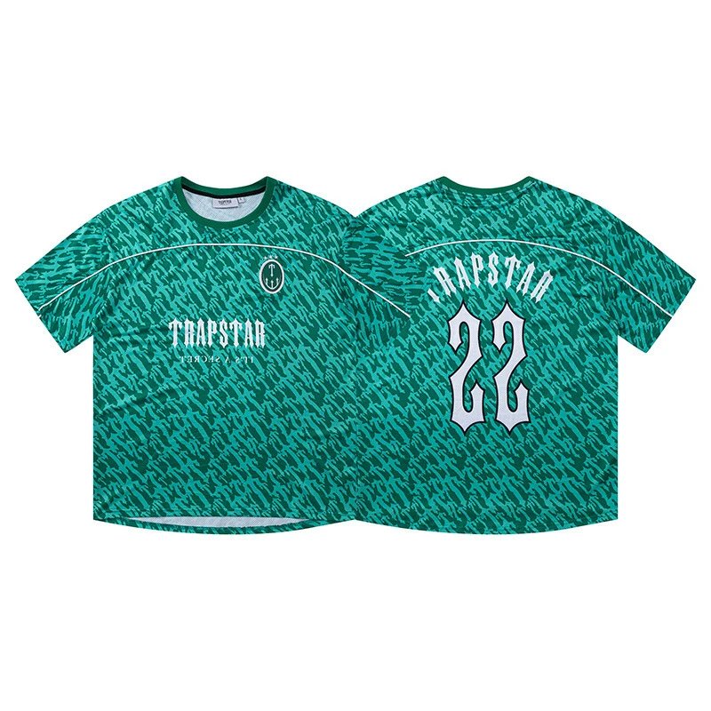 Trapstar Green Football Shirt