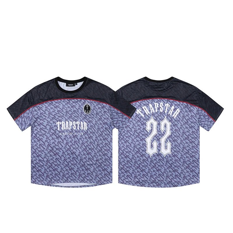 Trapstar Purple Football Shirt